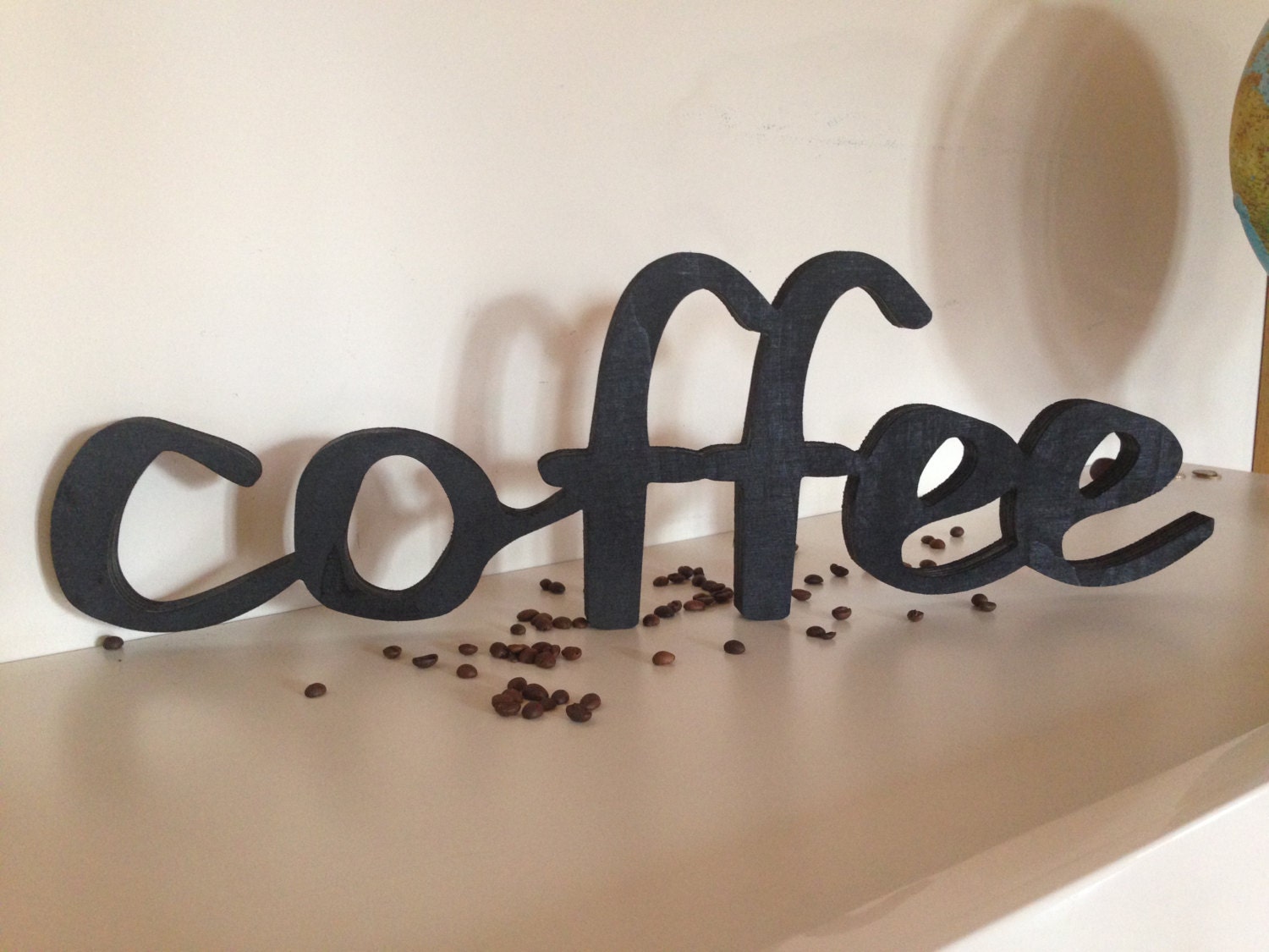 Store sign coffee, wood sign coffee, wall decor sign, wooden letters wall decor, kitchen wall decor sign, rustic sign kitchen decor