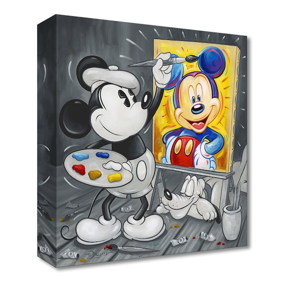 Mickey Mouse Walt Disney Fine Art Tim Rogerson Limited Edition of