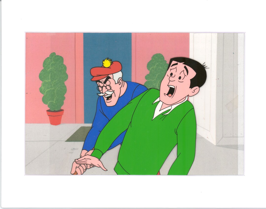 Archie Production Animation Art Cel Setup From Filmation 1968-1969 ...