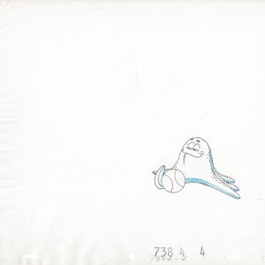 Charlie the Tuna Vintage production cel drawing Depatie-Freleng Starkist 738