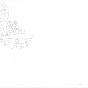 Heavy Metal 2000 FAKK2 Original Production Animation Cel Drawing B3161