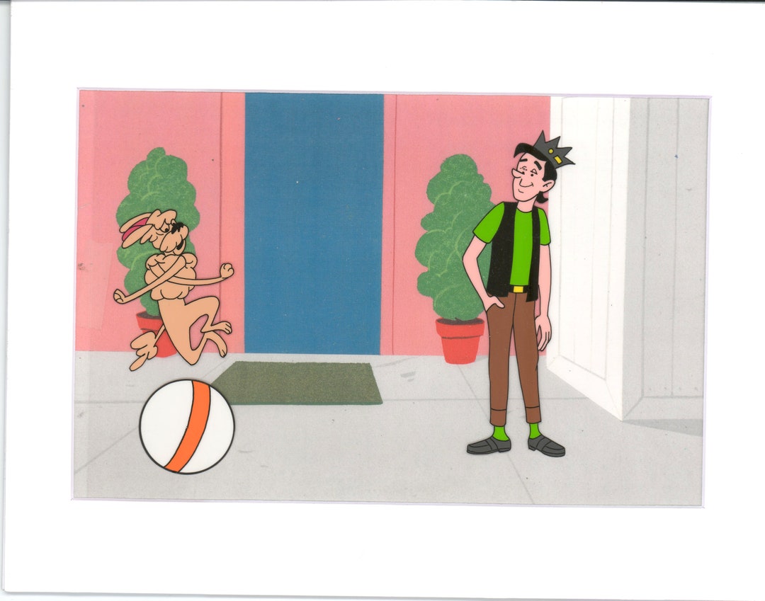Archie Fimation Archie Production Animation Art Cel Setup From Filmation 1968-1969 ...