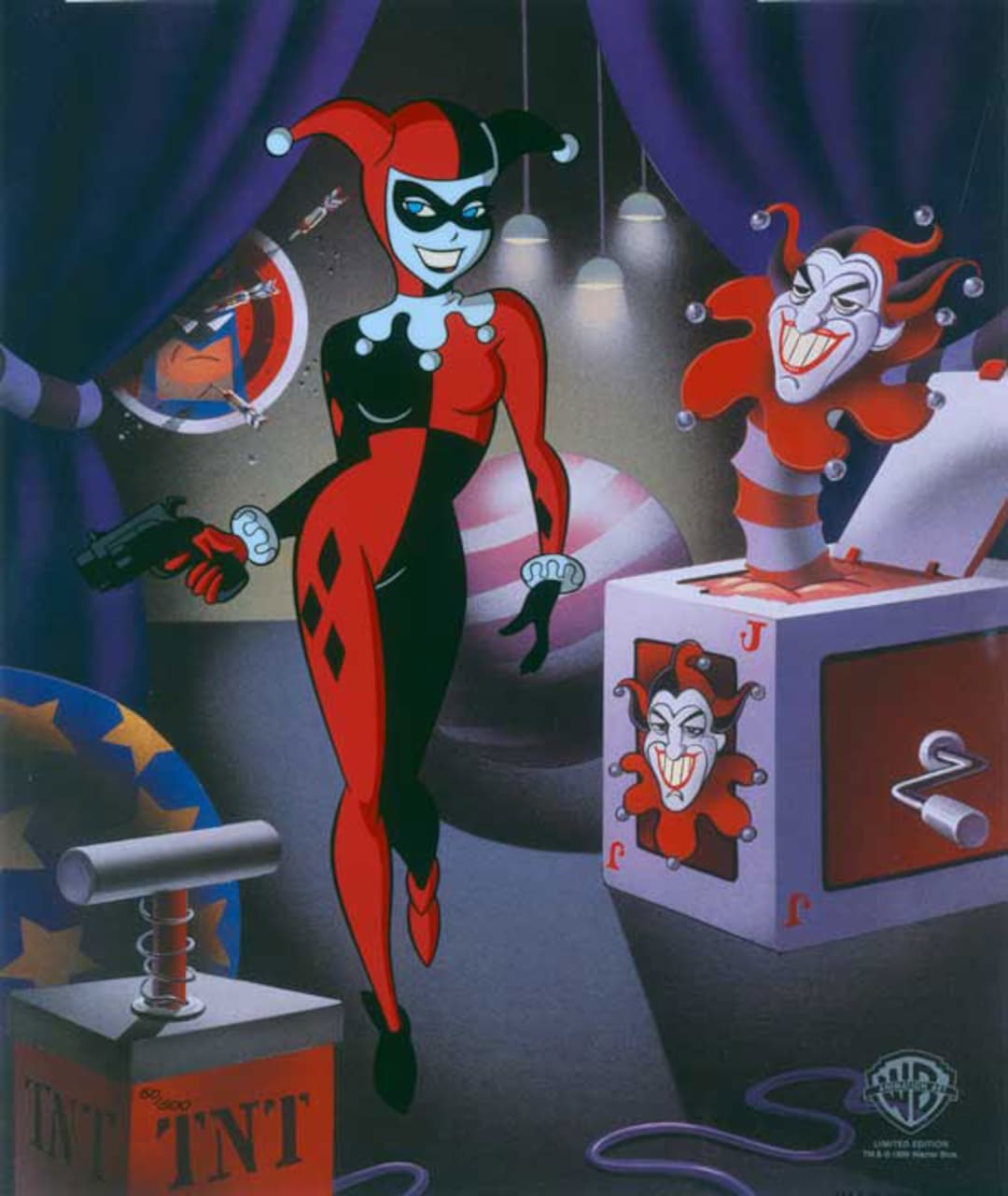 Classic Harley Quinn Batman Animated Series Warners Limited Ed - Etsy New  Zealand
