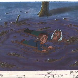 Back to the Future Original Production Animation Cel Universal Cartoon 1991-2 b3g229a