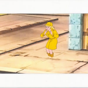 Captain Planet Linka Original Production Animation Cel from DIC 1990-92 8-305
