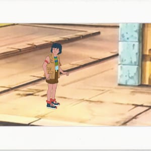 Captain Planet Ma-Ti Original Production Animation Cel DIC 1990-92 8-346