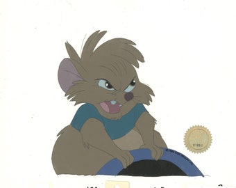 Don Bluth Secret of NIMH Martin 1982 Original Production Animation Cel Used to make the cartoon 088-003