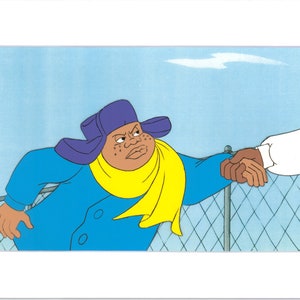 Fat Albert & the Gang Production Animation Cel Used to Make the Filmation Cartoon 1972-75 b2008