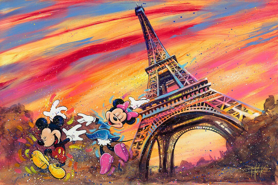 絵画 Disney Fine Art Thomas Kinkade - Disneyland 60th Anniversary: ART