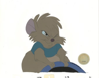 Don Bluth Secret of NIMH Martin 1982 Original Production Animation Cel Used to make the cartoon 088-006