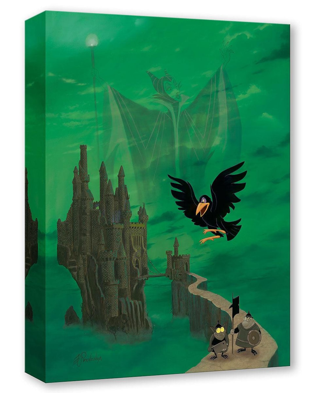 Sleeping Beauty Maleficent Walt Disney Fine Art Michael Provenza