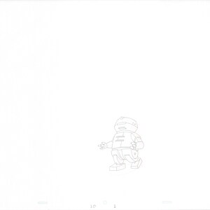 Heavy Metal 2000 FAKK2 Original Production Animation Cel Drawing B3146
