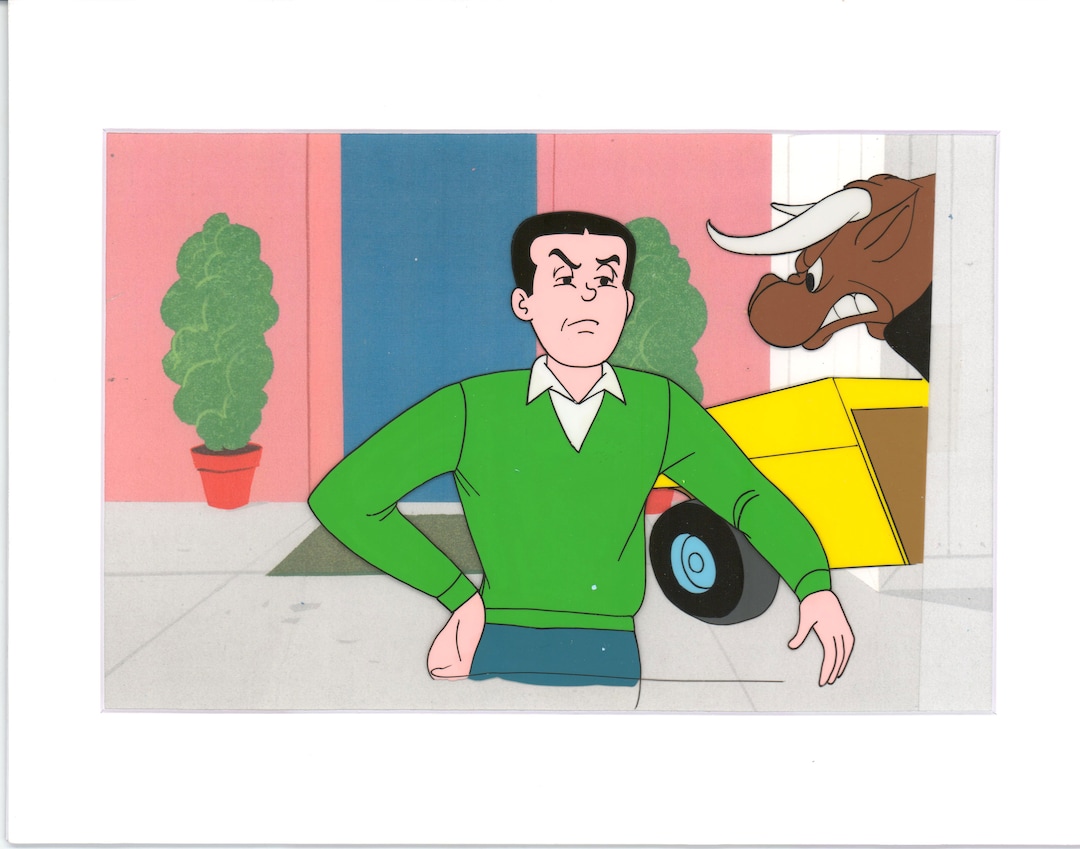 Archie Production Animation Art Cel Setup From Filmation 1968-1969 ...