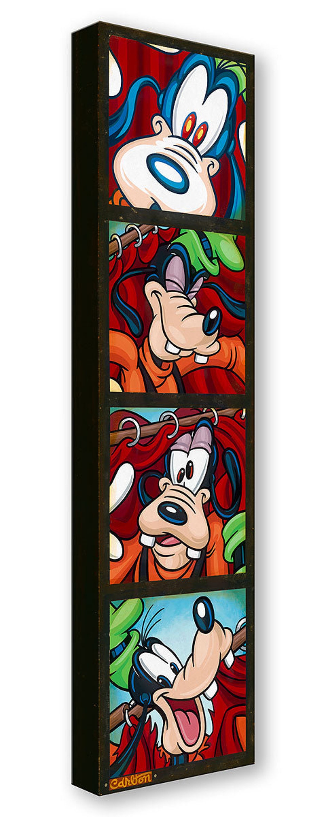 GOOFY Walt Disney Fine Art Trevor Carlton Ltd Ed of 1500 TOC