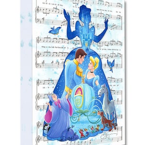 Cinderella Walt Disney Fine Art Tim Rogerson Limited Edition Treasures on Canvas Print TOC &quot;Bibbidi Bobbidi Boo&quot;
