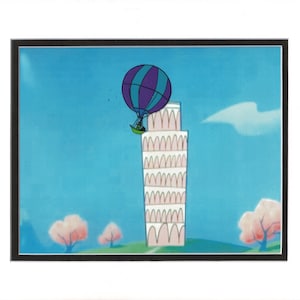 Peter Potamus and So So 1964 Hand-Inked Animation Production Cel from Hanna Barbera 17