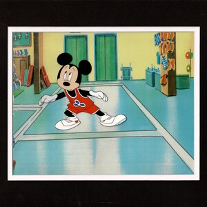 Mickey Mouse Production Animation Cel Fanta Commercial 1980&#39;s Disney OHC