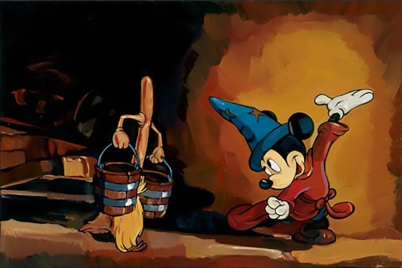 Fantasia Disney Mickey Mouse 原画 アニメ 絵画 Fantasia Disney Mickey Mouse 原画 アニメ 絵画 Fantasia Disney