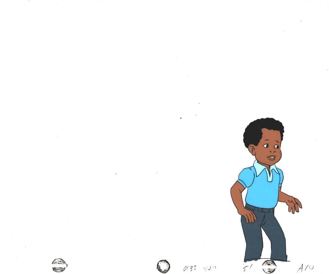 Gary Coleman Show 1982-3 Production Animation Art Cel Hanna - Etsy