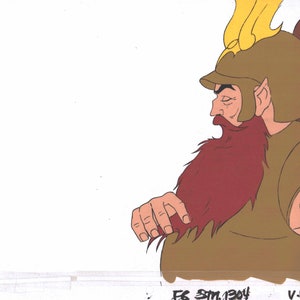 Flash Gordon Prince Vultan Filmation Production Animation Art Cel v14
