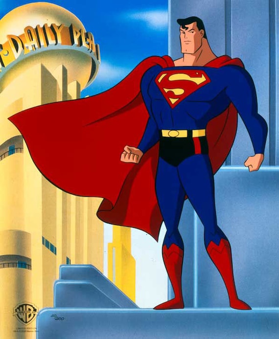 Serie animada clásica de Superman Warner Limited Ed Animation - Etsy España Serie animada clásica de Superman Warner Limited Ed Animation - Etsy España