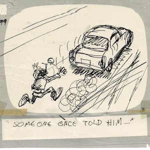 Hey Good Lookin Ralph Bakshi 1973-82 animation Hand-Drawn Storyboard 99
