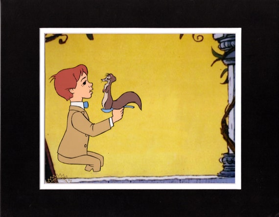 Rikki Tikki Tavi And Teddy 1975 Original Production Cel With Chuck Jones Seal