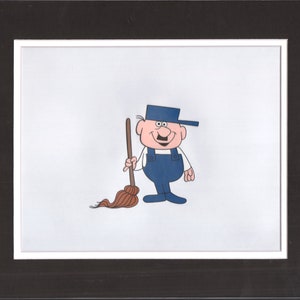 The Alvin show 1961-62 hand-inked, painted production cel with COA