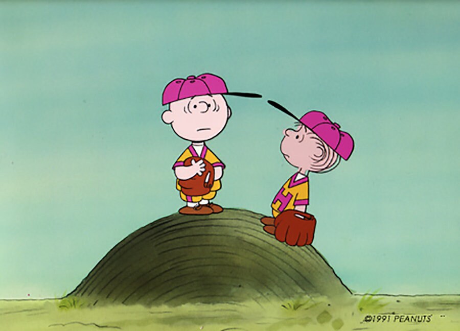 Charlie Brown and Linus Peanuts Production Animation Cel N Etsy