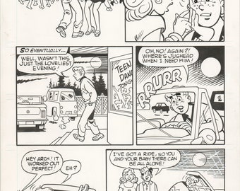 Archie 2003 Hand-inked Original Comic Book Page Art From #535 by Stan Goldberg and Bob Smith p31