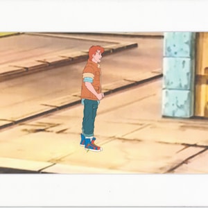 Captain Planet Wheeler Original Production Animation Cel DIC 1990-92 8-323