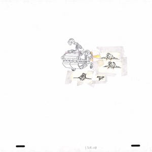 Street Sharks DIC Cartoon Production Animation Cel Drawing 1994-1997 F-6