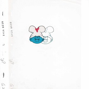 Smurfs Smurf Original Production Animation Cel n Drawing Hanna Barbera 1980s 28