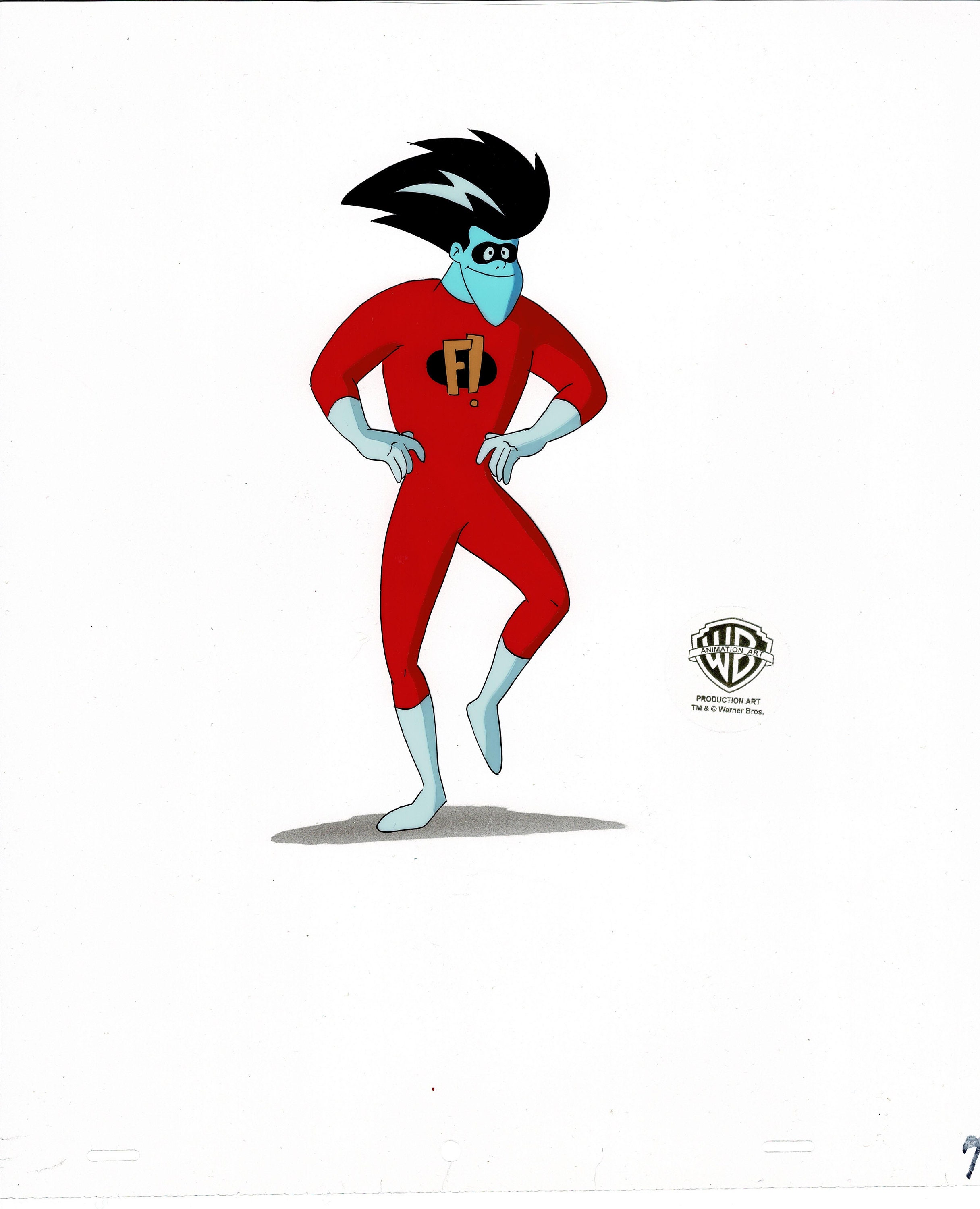 Freakazoid! 1995-7 Production Cel With Warner Brothers Seal and