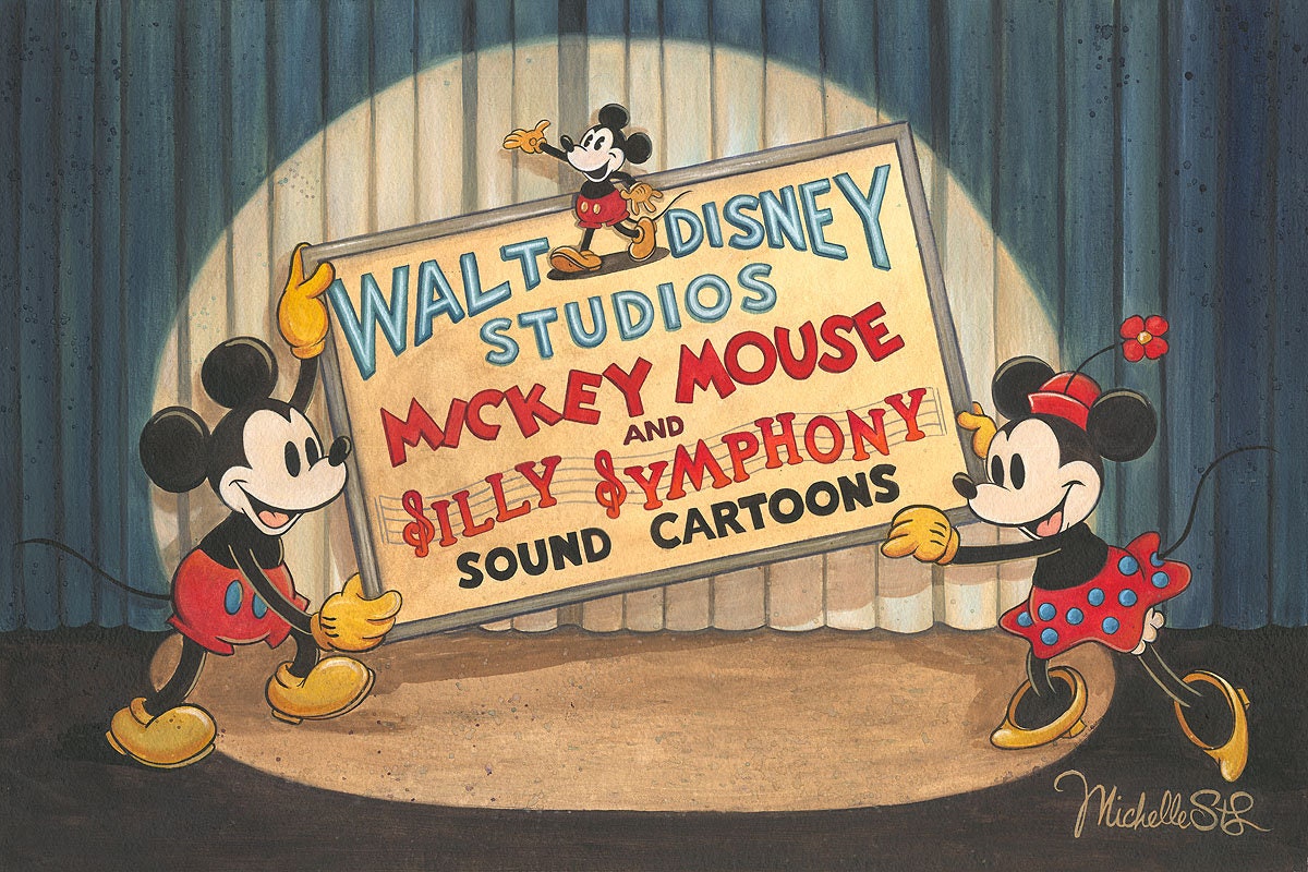 Mickey Mouse Silly Symphony Walt Disney Fine Art Michelle St. Laurent Signed Ltd Ed of 95 Print on Canvas The Studio that Mice Built - Etsy 日本 Mickey Mouse Silly Symphony Walt Disney Fine Art Michelle St. Laurent Signed Ltd Ed of 95 Print on Canvas The Studio that Mice Built - Etsy 日本