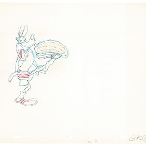 Vintage Walt Disney Sport Goofy Original Production Animation Drawing 10