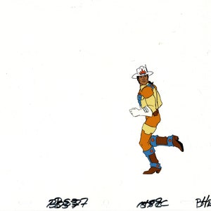 Bravestarr animation production cel Marshal from Filmation 1987-8 21a