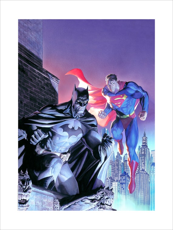 スーパーマン アートプリント Jim Lee サイン入り 【公式通販】