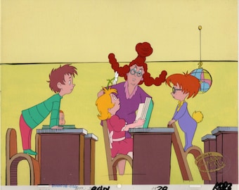 Daisy-Head Mayzie Producción Animación Cel de Hanna Barbera 1995 Dr Seuss