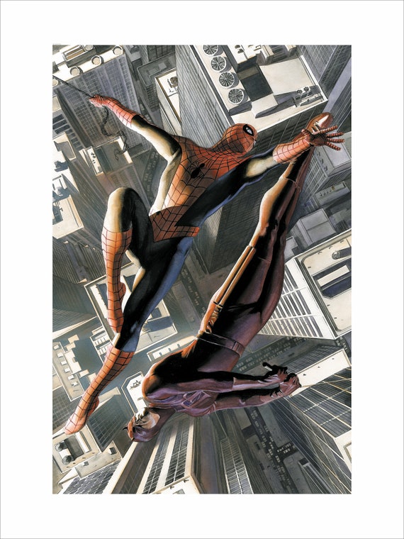 Spiderman - Original Fine Art Giclée - limited edition - - Catawiki