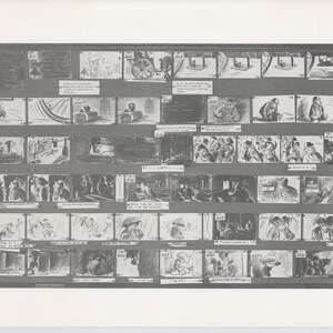 Great Mouse Detective Walt Disney Production Animation Storyboard Sheet 1986 233