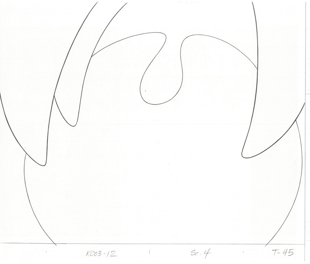 Tazmanian Devil Taz Commercial Production Animation Cel Drawing 3 LOT