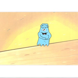 PacMan Production Animation Art Cel from Hanna Barbera 1982-83 b07352