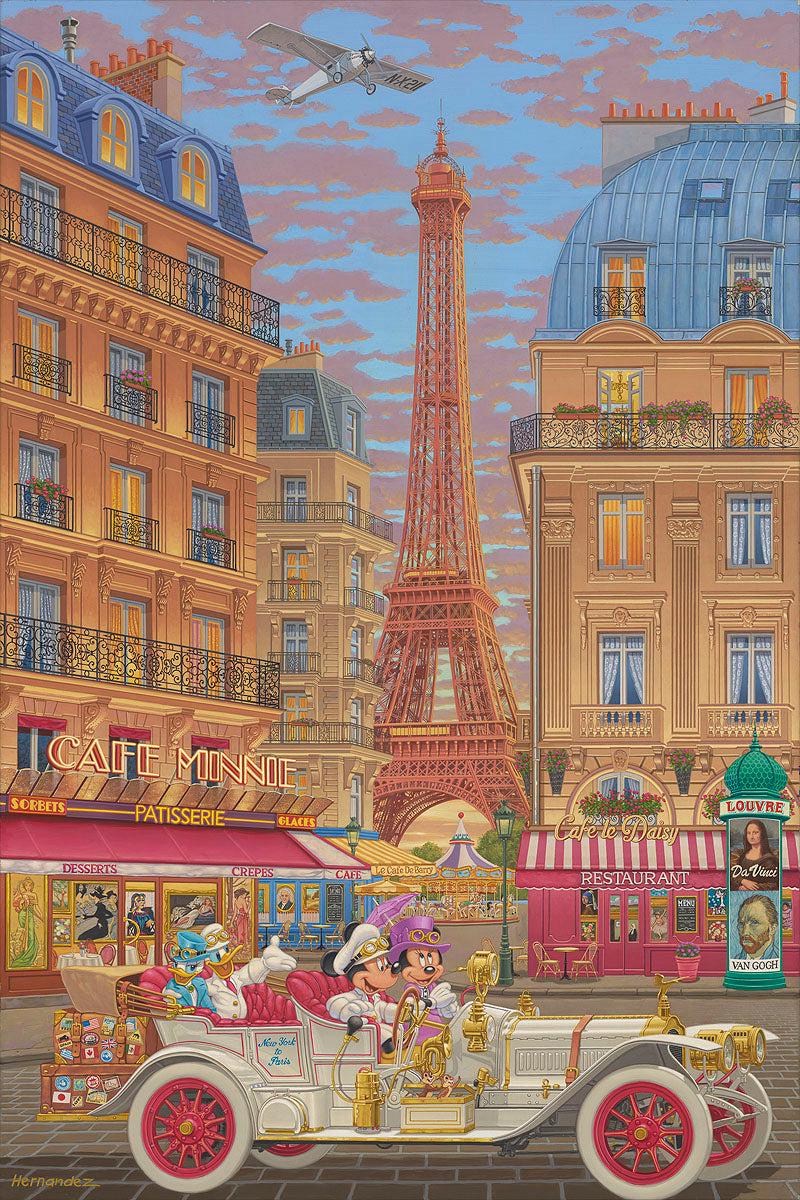 Mickey Mouse Walt Disney Fine Art Manuel Hernandez Signed Limited
