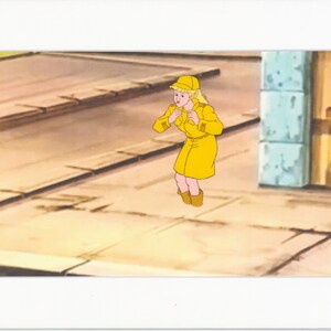 Captain Planet Linka Original Production Animation Cel from DIC 1990-92 8-306