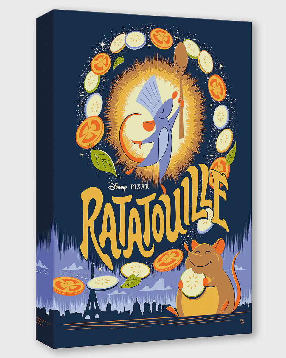 Ratatouille Walt Disney Fine Art Eric Tan Ltd Ed of 1500 Treasures