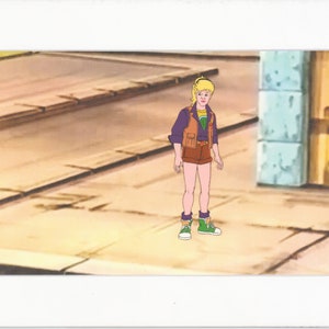 Captain Planet Linka Original Production Animation Cel from DIC 1990-92 8-358