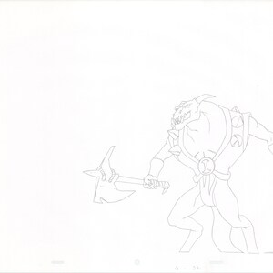 Heavy Metal 2000 FAKK2 Original Production Animation Cel Drawing B3166