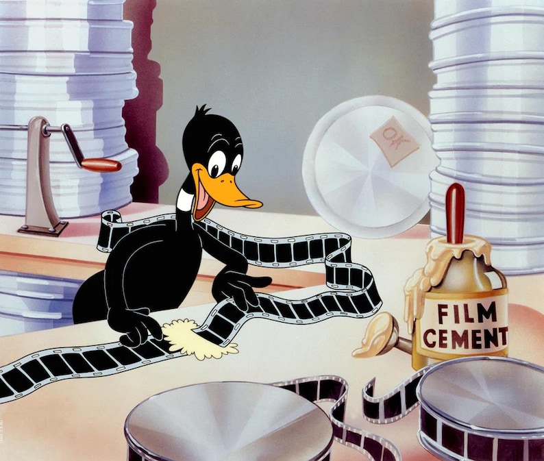 Daffy Duck Film Editor Looney Tunes Warner Brothers Limited Edition ...
