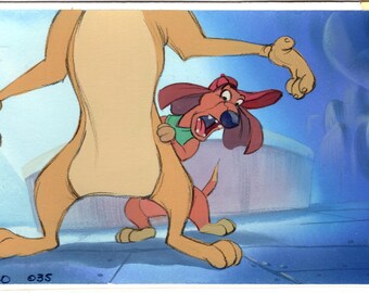 All Dogs Go To Heaven Don Bluth Itchy Production Animation Storyboard One of a Kind 1989 s